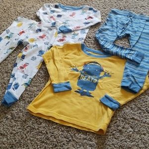 2 pair of jammies - 4 total pieces